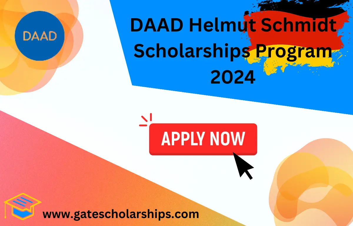 DAAD Helmut Schmidt Scholarships Program 2024/25