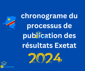 RDC : voici le chronograme du processus de publication des résultats Exetat 2024